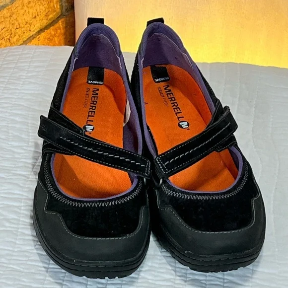 Merrell Albany black Mary Jane sneaker sandals- 8 - Picture 10 of 11